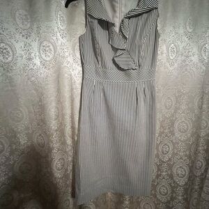 Striped Seer Sucker Women's Dress